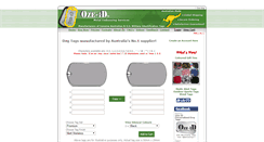 Desktop Screenshot of oze-id.com.au